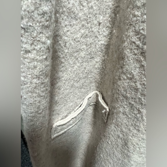 Eileen Fisher Cozy Tan Open Front Cardigan - Picture 6 of 10